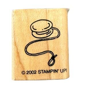 Stampin' Up 2002 Release Yo-Yo Toy Rubber Stamp